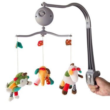 Music Toy bar for Camping Cot – Light/ DarkGrey